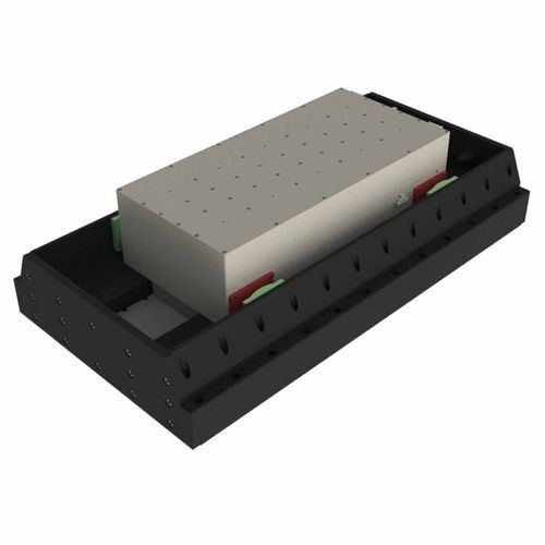 Mesa de coordenadas com mancais aerostáticos - SINADRIVES - linear / com motor linear / de 1 eixo