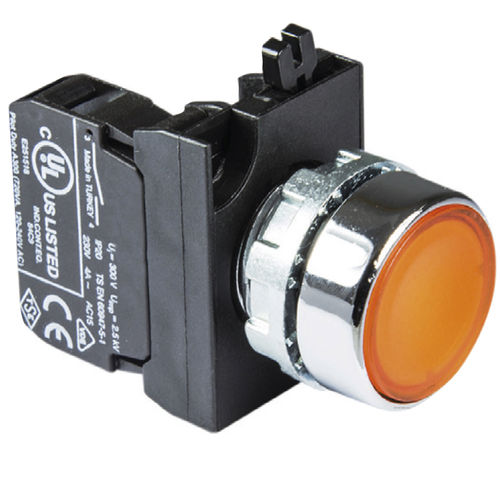Botão de comando de controle - BM100 - Tecnomatic Italia - metálico