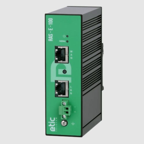 Roteador de comunicação - RAS-E-100 - ETIC TELECOM - sem fio / Ethernet / LAN