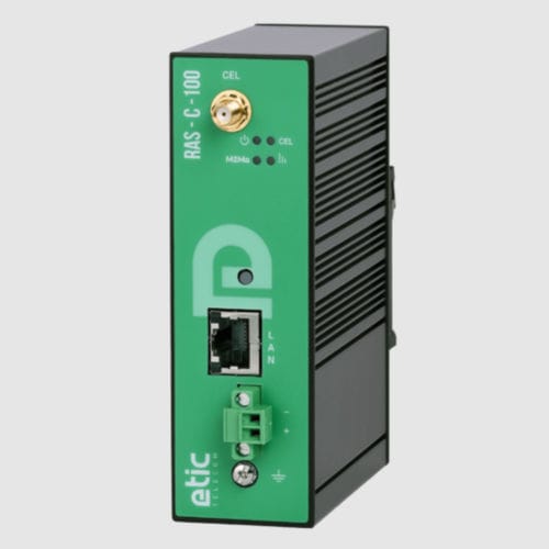 Roteador celular - RAS-C-100-LW - ETIC TELECOM - de comunicação / sem fio / Ethernet