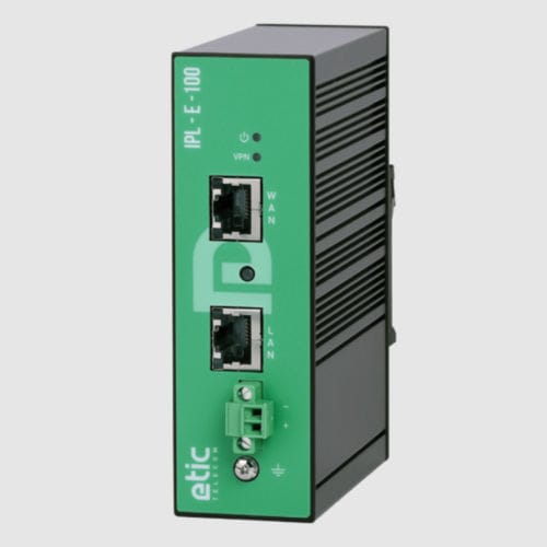 Roteador de comunicação - IPL-E-100 - ETIC TELECOM - de dados / Ethernet / LAN