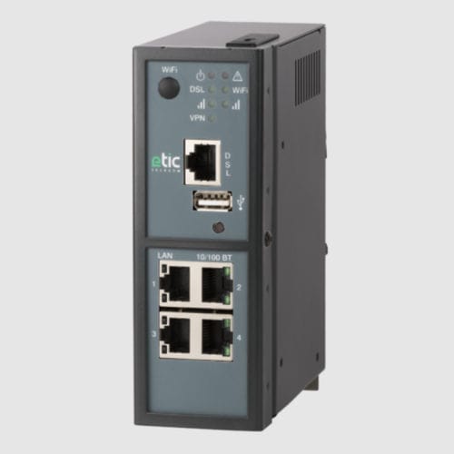 Roteador de comunicação - IPL-A-400 - ETIC TELECOM - de dados / Ethernet / LAN