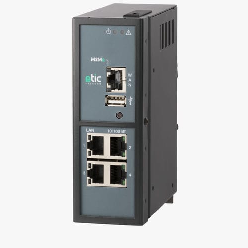 Roteador de comunicação - RAS-E-400 - ETIC TELECOM - sem fio / Ethernet / Internet