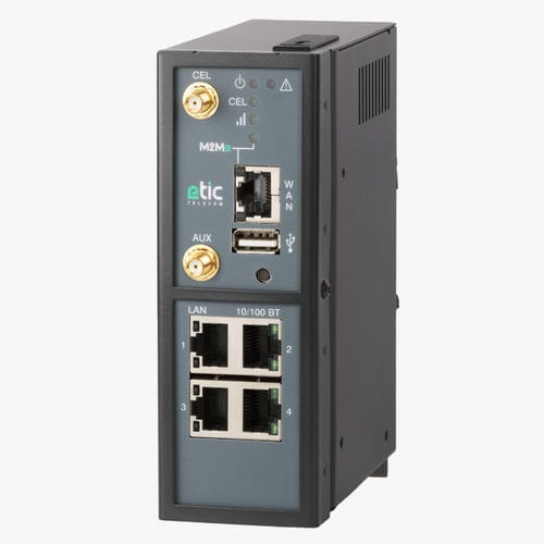 Roteador celular - RAS-EC-400-LW - ETIC TELECOM - de comunicação / Ethernet / LAN