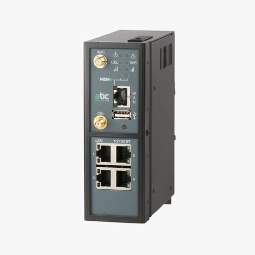 Roteador de comunicação - RAS-ECW-400-LW - ETIC TELECOM - sem fio / Ethernet / LAN