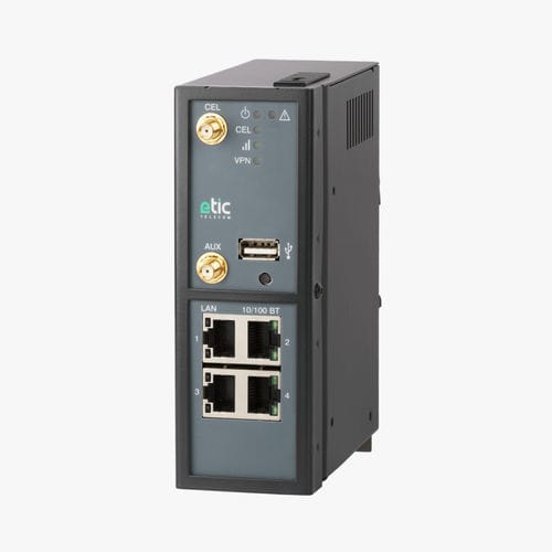 Roteador celular - IPL-C-400 series - ETIC TELECOM - de comunicação / para rede / LAN