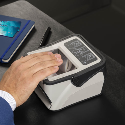 Leitor de impressões digitais com sensor óptico - CS500f - Thales - Cybersecurity & Digital Identity - USB 3.0 / com detecção de vida (liveness detection) / múltiplas aplicações