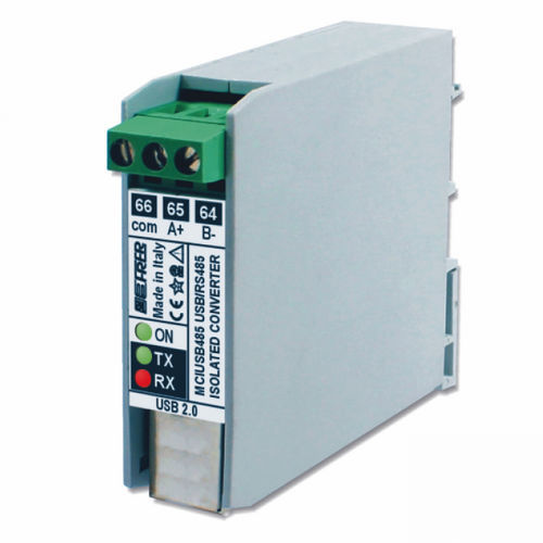 Conversor serial - MCIUSB485  - FRER - RS-485 / USB / para trilho DIN