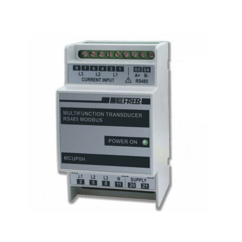 Transdutor de potência para trilho DIN - MCUP0H - FRER - trifásico / monofásico