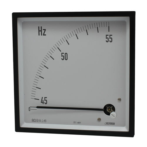 Frequencímetro analógico - F14FPX - FRER - para instalação em painel