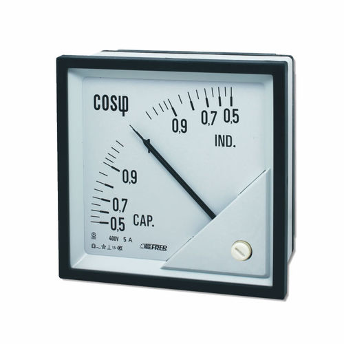 Instrumento de medição de fator de potência - F72P series - FRER - analógico / trifásico / monofásico