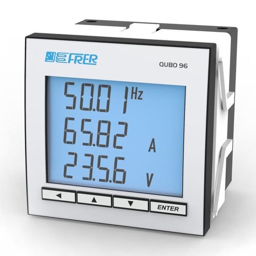 Analisador para redes elétricas monofásicas - Q96S3L - FRER - para rede elétrica / de monitoramento / RS485