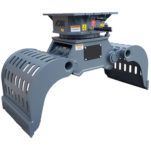 Pinça selecionadora para coleta de resíduos - G series - CM Srl - para a indústria de reciclagem / para mineração / para canteiros de obras