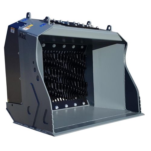 Caçamba crivadora trituradora - CDS Series - CM Srl - para escavadeira hidráulica / para minicarregadeira / para carregadeira