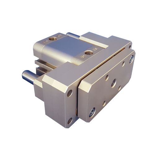 Unidade de guia linear com buchas - Type 34*EC/EF - AVM AUTOMATION - compacta / para cilindro / pneumática