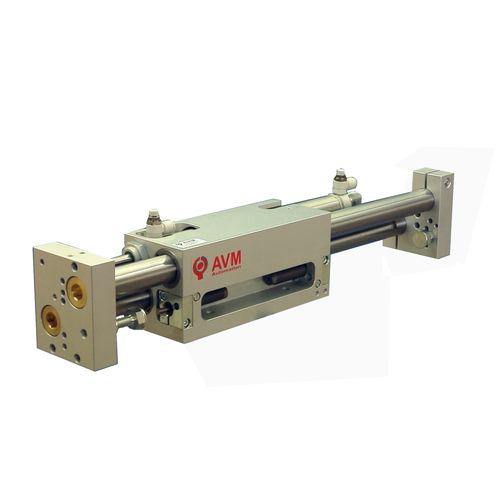 Manipulador linear - Type 37 - AVM AUTOMATION - pneumático / com garra / de posicionamento