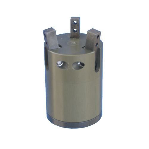 Suporte de fixação tipo rosca pneumático - Type 2913 - AVM AUTOMATION - angular / de 3 dedos / para indústria de cosméticos