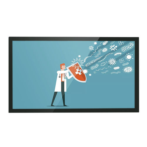 Monitor antibacteriano - AMG-32OPGV01T1 - AMONGO Display Technology(ShenZhen)Co.,LTD - LCD/TFT / com tela sensível ao toque capacitiva PCAP / de tela sensível ao toque multitouch