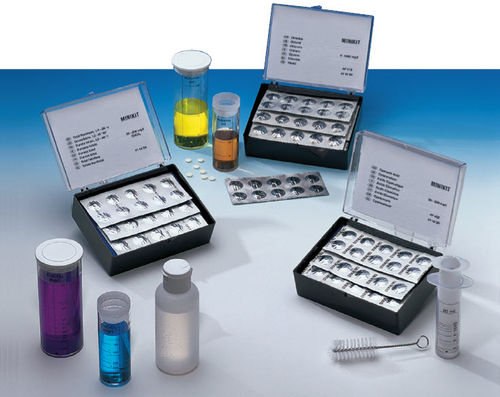Kit de teste para água - Minikit  - AQUALYTIC - por titulação