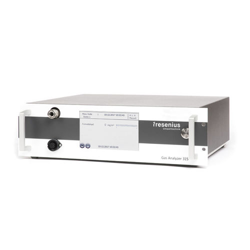 Analisador de gases de escapamento - GA315 - Fresenius Umwelttechnik GmbH  - de amônia dissolvida / de formaldeído / para aterro
