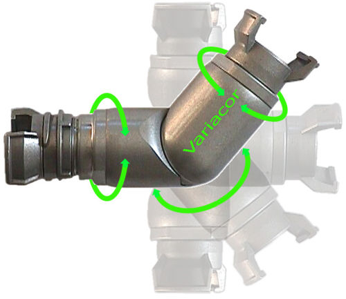 Conexão hidráulica - DV series - MID - VARIACOR - flangeada / de roscar / rápida