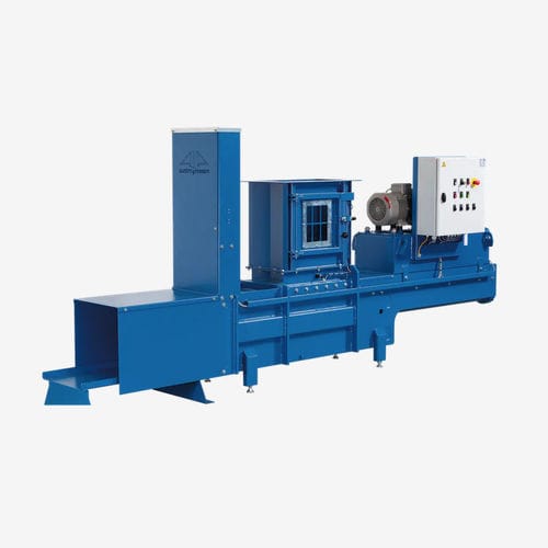 Prensa enfardadeira para latas - DS-A 250 - Austropressen Roither Maschinenbau GmbH - para sucata / horizontal / com abertura superior