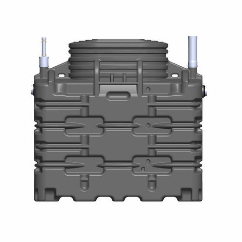 Tanque de decantação primária - BIOROCK-ST1-3000 - BIOROCK - para águas residuais / em PEHD / enterrado