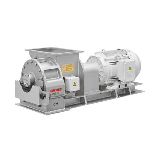 Moinho para produtos alimentares - C25 - Bucher Unipektin AG - com rotor / centrífugo / de discos