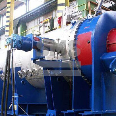 Reator contínuo - Reactotherm - Buss SMS Canzler GmbH - de processo / de grandes dimensões / em aço inoxidável