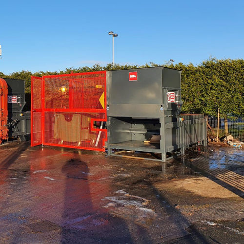 Compactador de resíduos orgânico - SC - CK International ltd - estacionário