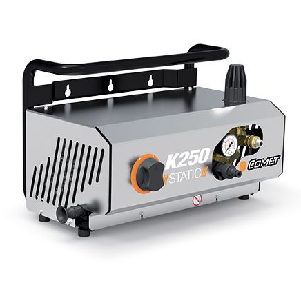 Lavadora de alta pressão elétrica - K 250 STATIC series - COMET Spa - móvel / estacionária / em aço inoxidável