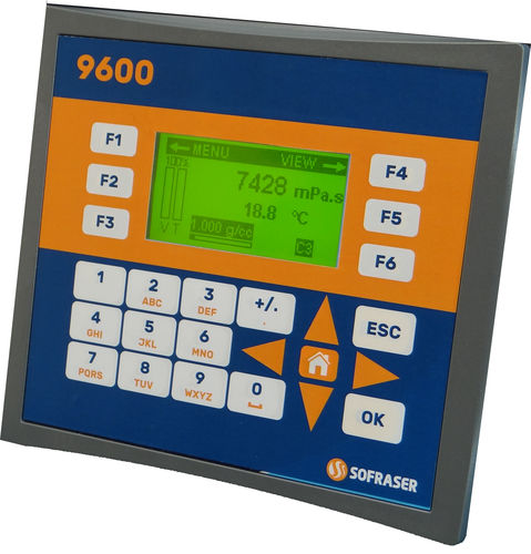 Sistema de monitoramento de viscosidade - 9600 series - SOFRASER - de processo / de medição / de óleo