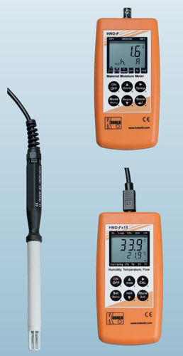 Higrômetro industrial - HND-F - KOBOLD INSTRUMENTATION - digital / portátil / de umidade relativa