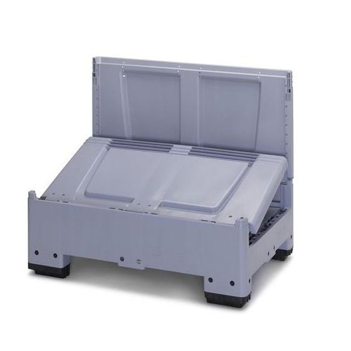 Caixa-palete em material plástico - KLK Series - ELKOPLAST CZ - de armazenamento / de transporte / dobrável