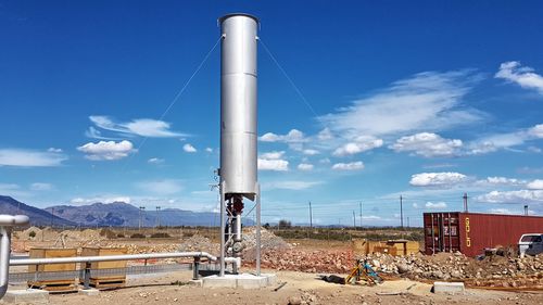 Tocha de queima de gases sob medida - NOXmatic / NOXtreme CDM - ennox biogas technology GmbH
