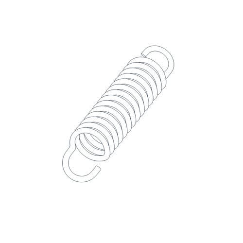 Mola de tração - HELICAL - de arame / enrolada / para motor