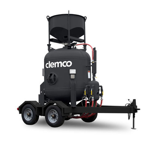 Jateador de areia manual - CLEMCO INDUSTRIES - por pressão / móvel / para tratamento de superfície