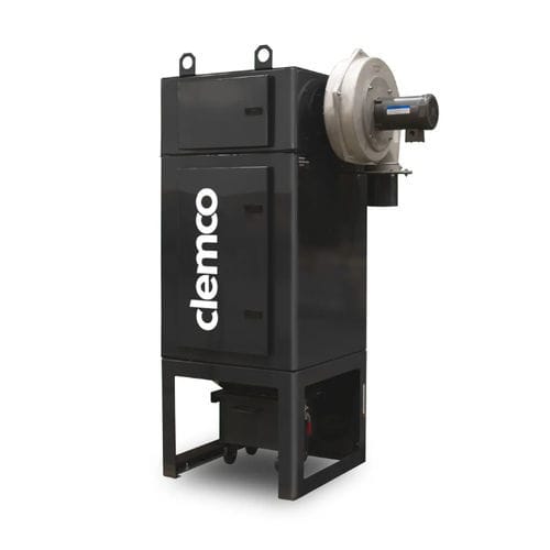 Coletor de pó com filtro - CLEMCO INDUSTRIES - lavagem em contracorrente / para a indústria farmacêutica / compacto