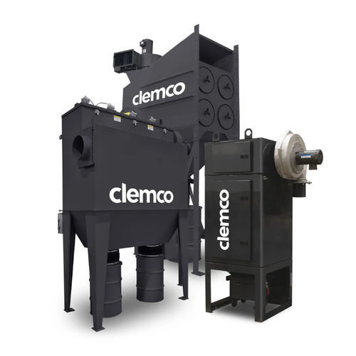 Coletor de pó com filtro - CDF - CLEMCO INDUSTRIES - limpeza a jato pulsado / para a indústria farmacêutica / compacto