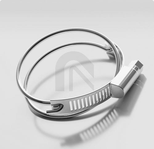 Abraçadeira para mangueira em aço inoxidável - Master-Grip  - Masterflex SE - de arame / dupla