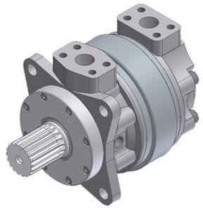 Motor hidráulico de engrenagem - 37 series - RINEER - de cilindrada fixa / de alta pressão