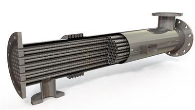 Trocador de calor de casco e tubo - HRS K series - HRS Heat Exchangers  - líquido-líquido / em aço inoxidável