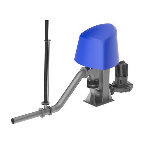 Aerador com jato de ar - AWS - HST Systemtechnik GmbH & Co. KG - para tratamento de efluentes