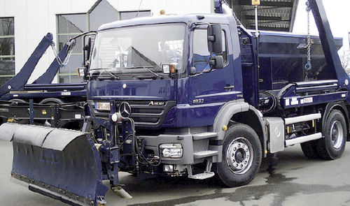 Sistema de elevação hidráulico - Hüffermann Transportsysteme GmbH  - para caminhão basculante / de caçambas
