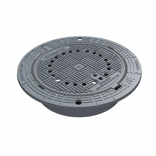 Tampa para caixa de passagem em ferro fundido - ECONpur SN 190 - HYDROTEC Technologies AG  - redonda