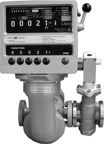Medidor de vazão de engrenagens ovais - OK series - Bopp & Reuther Messtechnik GmbH - volumétrico / para líquidos / em linha