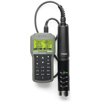 Transmissor multiparâmetro de condutividade - HI98494 - Hanna Instruments - de pH / oxigênio / DO