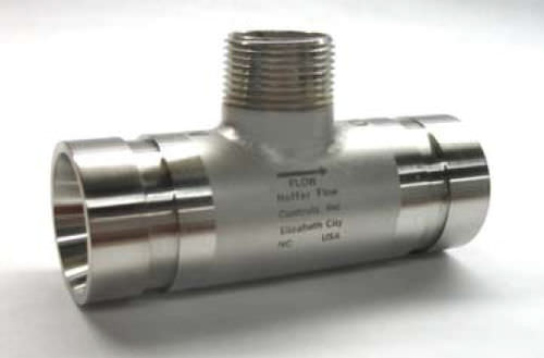 Medidor de vazão de turbina - HO series - Hoffer Flow Controls - volumétrico / para líquidos / em linha