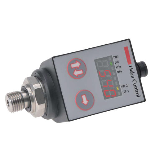 Transmissor de pressão relativa - 540  - HUBA CONTROL - de membrana / analógico / digital