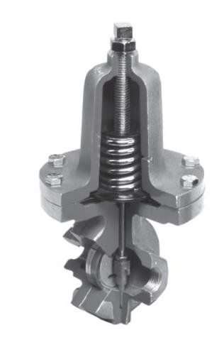 Regulador de contrapressão para gás - Mark 50, 501, 502, 51 series - JORDAN VALVE - de membrana / de simples estágio / industrial